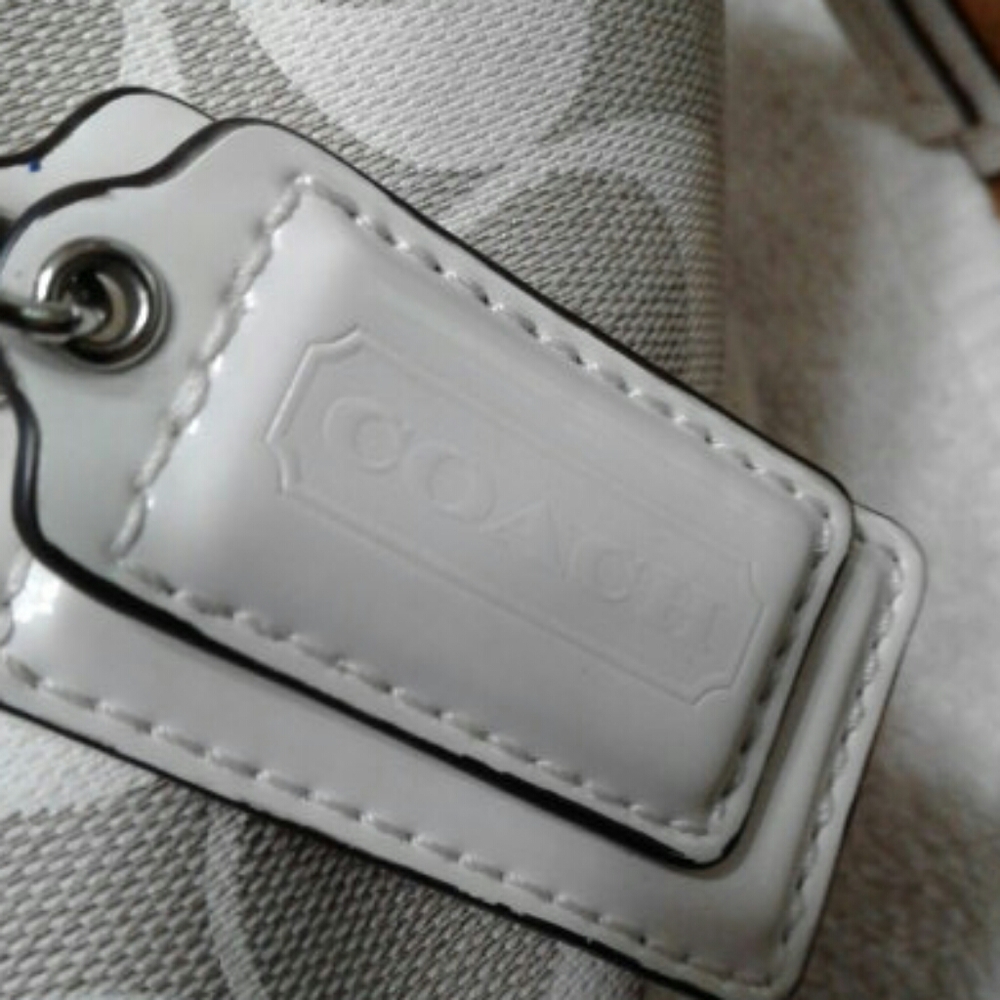 COACH Signature C print satchel - Picture 7 of 16